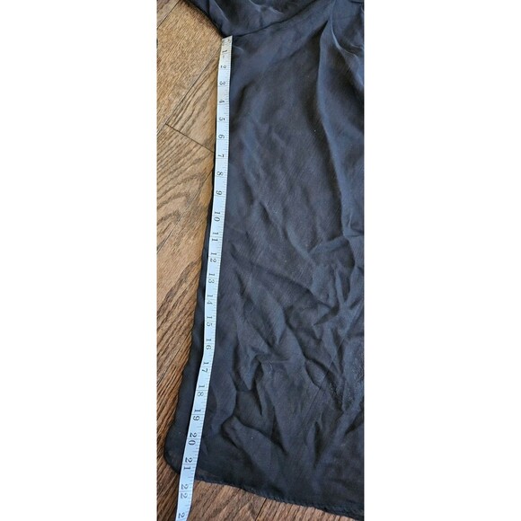 TRIPP NYC Vintage Y2K Womens Sheer Tulle Pants Size S Black Wide Leg Goth Punk - Picture 9 of 10